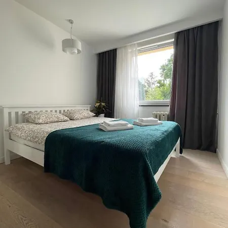 Apartment Zielono Za Oknem Z Duzym Balkonem Zoppot